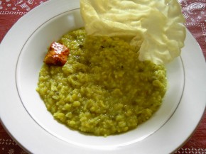 Moong Mogar Dal Khichdi