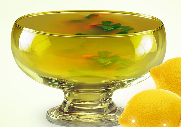 Dry Ginger Lemon Soup